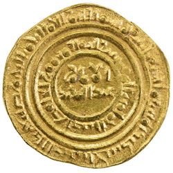 FATIMID: al-Hafiz, 1131-1149, AV dinar (4.37g), al-Iskandariya, AH531. AU