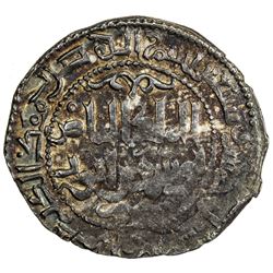 AYYUBID: al-Nasir Yusuf I (Saladin), 1169-1193, AR dirham (2.79g), Hamah, AH75 (for 575). VF-EF