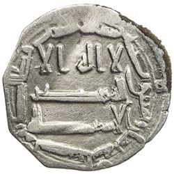 ABBASID OF YEMEN: al-Rashid, 786-809, AR local dirham (1.21g), San'a, AH188. VF