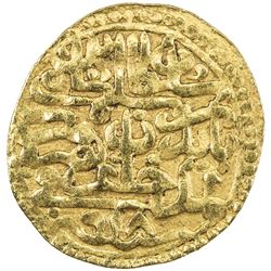 OTTOMAN EMPIRE: Selim I, 1512-1520, AV sultani (3.41g), Amid, AH918. VF-EF