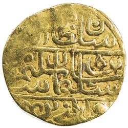 OTTOMAN EMPIRE: Suleyman I, 1520-1566, AV sultani (3.39g), Baghdad, AH960. VF