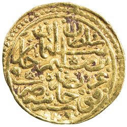 OTTOMAN EMPIRE: Suleyman I, 1520-1566, AV sultani (3.45g), Kocaniye, AH926. VF-EF