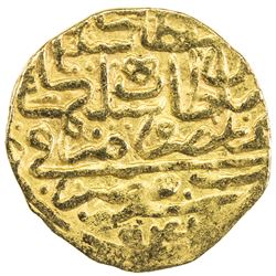 OTTOMAN EMPIRE: Suleyman I, 1520-1566, AV sultani (3.48g), Misr, AH941. VF-EF