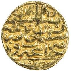 OTTOMAN EMPIRE: Selim II, 1566-1574, AV sultani (3.41g), Canica (sic), AH974. VF