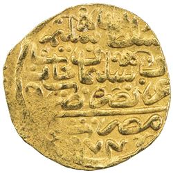 OTTOMAN EMPIRE: Selim II, 1566-1574, AV sultani (3.50g), Misr, AH974. EF