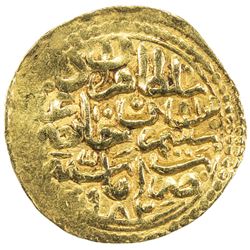 OTTOMAN EMPIRE: Murad III, 1574-1595, AV sultani (3.43g), Amasya, AH982. VF