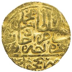 OTTOMAN EMPIRE: Mehmet III, 1595-1603, AV sultani (3.42g), Nakhjawan (Nakhchivan), AH10(03). F-VF