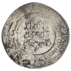SALLARID: Ibrahim b. al-Marzuban, 960-966, AR dirham (4.88g), Ardabil, AH354. F-VF
