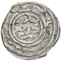 GREAT MONGOLS: Ogedei, 1227-1241, AR dirham (2.41g), Imil, AH635 (frozen). VF