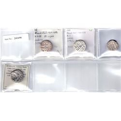 DURRANI: LOT of 4 nice rupees