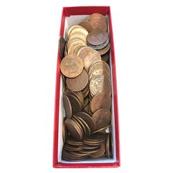 CHINA: LOT of 274 copper Imperial dragon