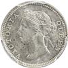 Image 1 : HONG KONG: Victoria, 1841-1901, AR 5 cents, 1901. PCGS MS65