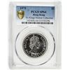 Image 3 : HONG KONG: Elizabeth II, 1952-1997, dollar, 1975. PCGS SP64