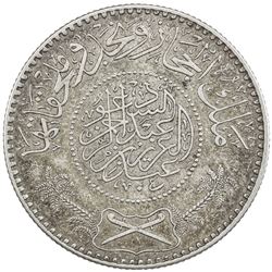 HEJAZ & NEJD: 'Abd al-'Aziz b. Sa'ud, 1924-1926, AR 1/2 riyal, Makka al-Mukarrama (Mecca), AH1348. V