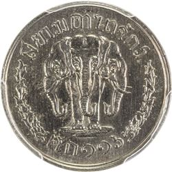 THAILAND: Rama V, 1898-1910, 10 satang, RS116-H (1897). PCGS MS64