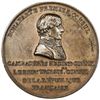 Image 1 : FRANCE: Napoleon I, as First Consul, 1799-1804, AE medal (97.88g), 1800. AU