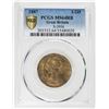 Image 3 : GREAT BRITAIN: Victoria, 1837-1901, AE halfpenny, 1887. PCGS MS64