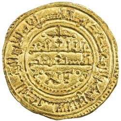 CASTILE: Alfonso VIII, 1158-1214, AV morabetino (3.82g), Tulaytala (Toledo), Safar era 1250 (=1212 A