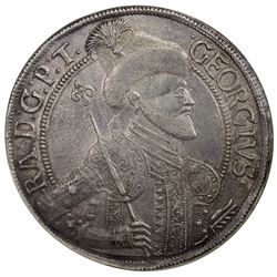 TRANSYLVANIA: Georg Rakoczi II, 1648-1660, AR thaler, Nagybanya, 1650-NB. NGC UNC