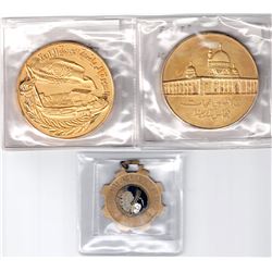 EGYPT: LOT of 3 medals