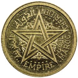 MOROCCO: Mohammed V, 1927-1961, 50 centimes, 1942/1361. BU