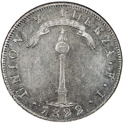 CHILE: Patria Nueva, AR peso, Santiago, 1822. NGC MS62