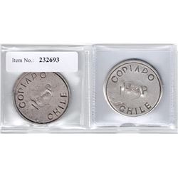 CHILE: LOT of two coins