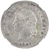 Image 1 : COLOMBIA: AR 50 centavos, Bogota, 1887. NGC EF