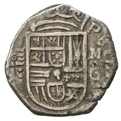 SPAIN: Philip II, 1556-1598, AR 4 reales (13.31g), "Granada", contemporary imitation, VF