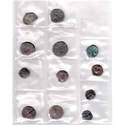 KUSHAN: LOT of 29 copper coins