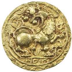 KADAMBAS OF HANGAL: Toyimadeva, 1048-1075, AV pagoda (4.24g). AU