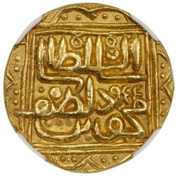 GUJARAT: Nasir al-Din Mahmud III, 1537-1553, AV tanka, NM (as always), AH955. NGC MS64