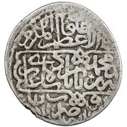 MUGHAL: Babur, 1526-1530, AR shahrukhi (4.66g), Kabul, ND. VF