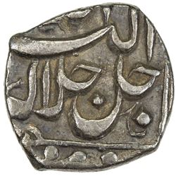 MUGHAL: Akbar I, 1556-1605, AR 1/8 rupee (1.40g), Lahore, IE43. VF