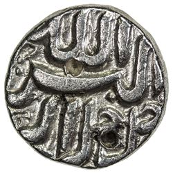 MUGHAL: Akbar I, 1556-1605, AR rupee (11.28g), Ahmadnagar, IE45. VF-EF