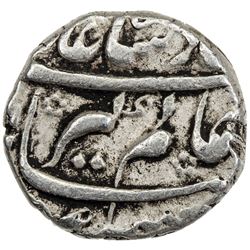 MUGHAL: Aurangzeb, 1658-1707, AR 1/4 rupee nisar (2.83g), Akbarabad, AH1071 year 4. VF