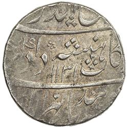 MUGHAL: Rafi-ud-Darjat, 1719, AR rupee (11.60g), Murshidabad, AH1131 year one (ahad). VF