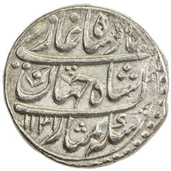 MUGHAL: Shah Jahan II, 1719, AR rupee (11.48g), Multan, AH1131 year one (ahad). EF