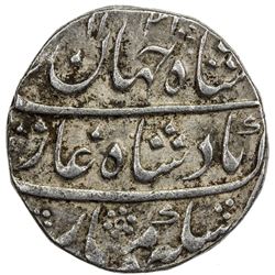 MUGHAL: Shah Jahan II, 1719, AR rupee (11.34g), Akbarabad, AH1131 year one (ahad), VF-EF