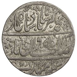 MUGHAL: Muhammad Akbar II, 1806-1837, AR rupee (11.14g), Shahjahanabad, AH1223 year 3. VF-EF
