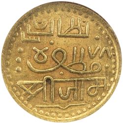 NAWANAGAR: Vibhaji, 1852-1894, AV kori, ND. NGC MS63