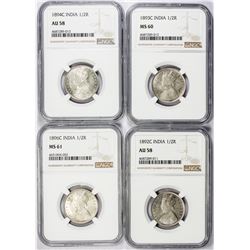 BRITISH INDIA: Victoria, Empress, 1876-1901