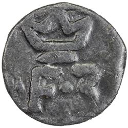 TRANQUEBAR: Frederik III, 1648-1670, lead kas (2.36g), ND. VF