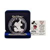 Image 2 : 1987 Rarities Mint Walt Disney Mickey's Magic 5 oz .999 Silver Coin w/Box & COA