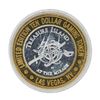.999 Silver Treasure Island Las Vegas, Nevada $10 Casino Limited Edition Gaming