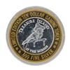 Image 2 : .999 Silver Treasure Island Las Vegas, Nevada $10 Casino Limited Edition Gaming