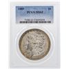 1889 $1 Morgan Silver Dollar Coin PCGS MS63