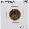 1980 South Africa 1 Rand Gold Coin