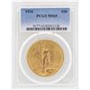 1924 $20 St. Gaudens Double Eagle Gold Coin PCGS MS65