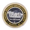 Image 2 : .999 Silver Chip-Ins Island Resort Harris, MI $10 Limited Edition Gaming Token